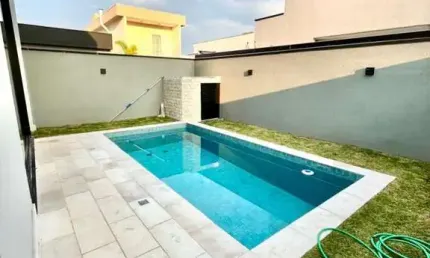 Sobrado de alto padrão no condomínio bosque manacás | 3 suítes, piscina e gourmet 