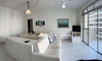 Apartamento com 3 dormitórios, vista para o mar - venda por R$ 650.000 ou aluguel por R$ 6.700/mês - Barra Funda - Guarujá/SP