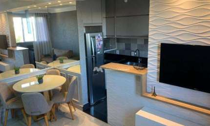 Apartamento com 2 dormitórios à venda, 46 m² por R$ 250.000,00 - Rios di Itália - São José do Rio Preto/SP