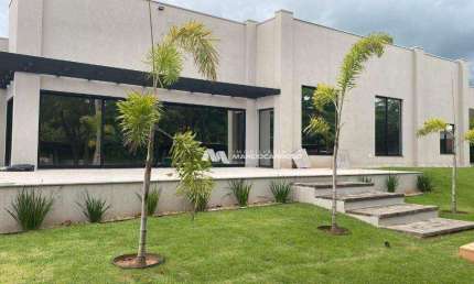 Rancho com 4 dormitórios à venda, 360 m² por R$ 3.000.000,00 - Condomínio Terra da Barra - Mendonça/SP