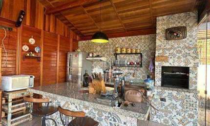 Rancho com 4 dormitórios à venda, 195 m² por R$ 1.200.000,00 - Zona Rural - Mendonça/SP