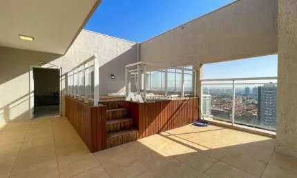 Cobertura com 3 dormitórios à venda, 247 m² por r$ 2.500.000,00 - jk essencial residence - são josé do rio preto/sp