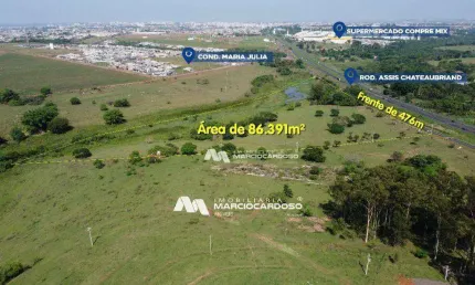 Área à venda, 86.391 m² por R$ 17.300.000 - Prox. Cond Maria Julia - São José do Rio Preto/SP