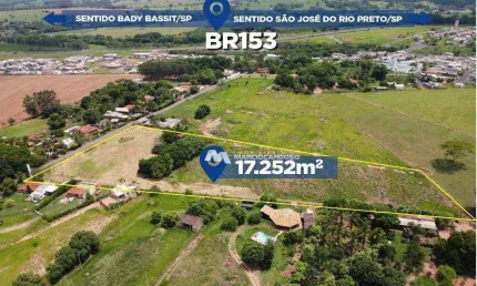 Terreno à venda, 17252 m² por R$ 1.500.000,00 - Zona Rural - Bady Bassitt/SP
