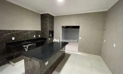 Casa com 3 dormitórios à venda, 110 m² por R$ 550.000,00 - Mais Parque  - São José do Rio Preto/SP