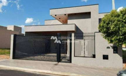 Casa com 3 dormitórios à venda, 125 m² por R$ 590.000,00 - Residencial Mais Parque - Mirassol/SP