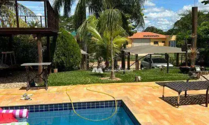 Rancho com 4 dormitórios à venda, 287 m² por R$ 1.600.000,00 - Condomínio Marina Bonita - Zacarias/SP