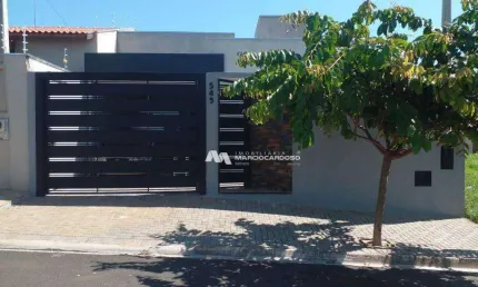 Casa com 2 dormitórios à venda, 120 m² por r$ 500.000,00 - avenida park - cedral/sp