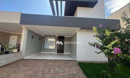 Casa com 3 dormitórios à venda, 140 m² por R$ 850.000,00 - Ideal Life Ecolazer Residence - São José do Rio Preto/SP