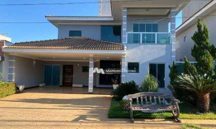 Sobrado com 4 dormitórios para alugar, 320 m² por R$ 8.240,00/mês - Damha III - São José do Rio Preto/SP