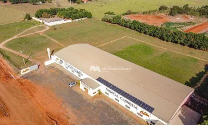 Barracão à venda, 2280 m² por r$ 6.000.000,00 - zona rural - nhandeara/sp