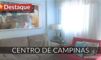 Apartamento com 1 quarto à venda na Rua José de Alencar, 122, Centro, Campinas, 60 m2 por R$ 266.900