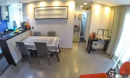 Apartamento com 3 quartos à venda na avenida washington luís - de 1001/1002 ao fim, 4300, vila marieta, campinas, 52 m2 por r$ 285.000