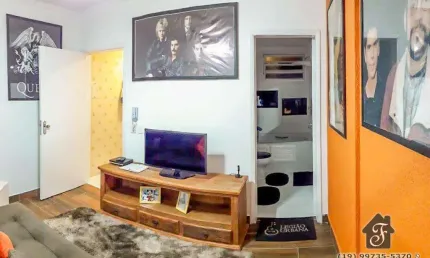 Apartamento com 1 quarto à venda na rua barreto leme, 1083, centro, campinas, 42 m2 por r$ 197.000