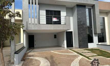 Casa em condomínio fechado com 3 quartos à venda na Rua Fícus, Parque Olívio Franceschini, Hortolândia por R$ 1.100.000