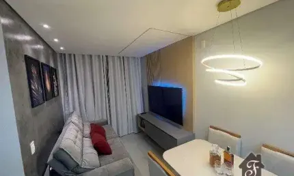 Apartamento com 2 quartos à venda na Rua Antônio Fernandes Leite, 1390, Jardim Santo Antônio, Hortolândia, 57 m2 por R$ 371.000