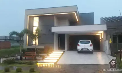 Casa em condomínio fechado com 3 quartos à venda na Estr. Mun. Mor-316, Centro, Monte Mor, 184 m2 por R$ 850.000