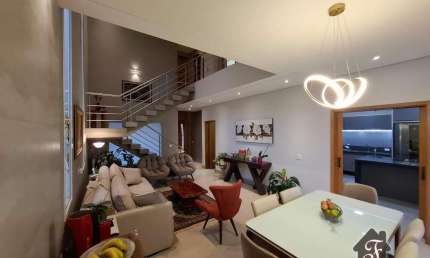 Casa em condomínio fechado com 3 quartos à venda na Avenida Olívio Franceschini, 2505, Parque Ortolândia, Hortolândia, 215 m2 por R$ 1.430.000