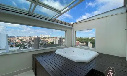 Cobertura com 3 quartos para alugar na Rua Frei José de Monte Carmelo - de 412/413 a 870/871, 604, Jardim Primavera, Campinas, 170 m2 por R$ 9.600