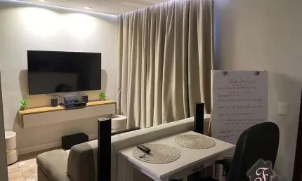 Apartamento com 1 quarto à venda na avenida francisco glicério, 155, centro, campinas, 46 m2 por r$ 240.000