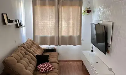 Apartamento com 2 quartos à venda na avenida emílio bosco, 1565, parque yolanda (nova veneza), sumaré, 47 m2 por r$ 235.000