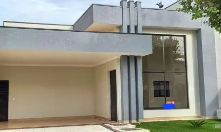 Casa em condomínio fechado com 3 quartos à venda na Avenida José Alvaro Delmonde, 100, Jardim Okinawa, Paulínia, 165 m2 por R$ 1.370.000