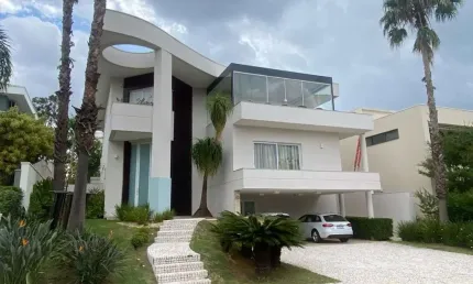 Casa em condomínio fechado com 4 quartos à venda no Alphaville Dom Pedro, Campinas , 481 m2 por R$ 3.900.000