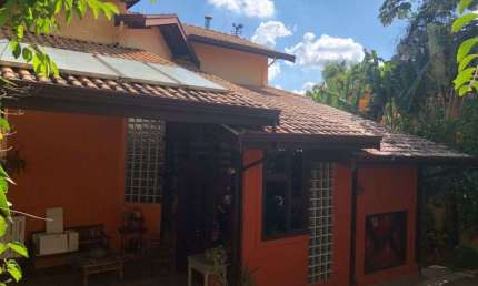 Casa em condomínio fechado com 4 quartos para alugar no Loteamento Caminhos de San Conrado (Sousas), Campinas , 460 m2 por R$ 5.600