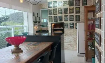Apartamento com 3 quartos à venda no Loteamento João Batista Julião, Guarujá , 158 m2 por R$ 1.300.000