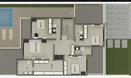 Casa em condomínio fechado com 4 quartos à venda no parque brasil 500, paulínia , 307 m2 por r$ 2.300.000