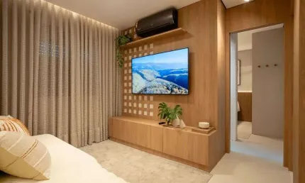 Apartamento à venda no parque rural fazenda santa cândida, campinas , 51 m2 por r$ 365.000
