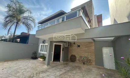 Casa em condomínio fechado com 3 quartos para alugar no Residencial Terras do Barão, Campinas  por R$ 7.000