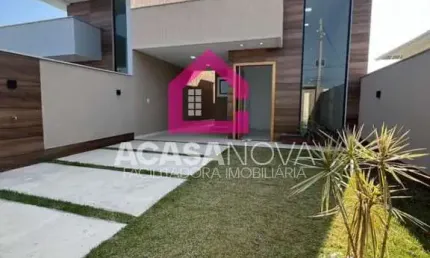Casa para Venda em Maricá, Jardim Atlântico Leste (Itaipuaçu), 3 dormitórios, 1 suíte, 1 banheiro, 2 vagas