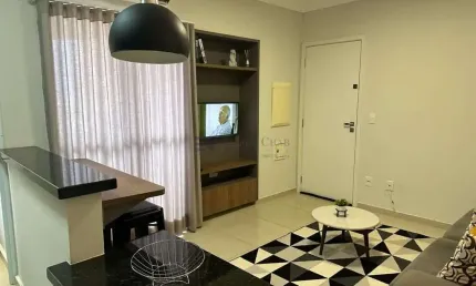 Apartamento Mobiliado para aluguel com 38 m² e 1 quarto em Vila Santa Tereza, Bauru - SP