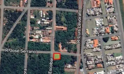 Terreno de esquina para venda com 540 m² em jardim marabá, bauru - sp
