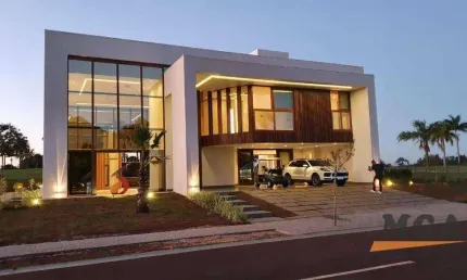 Sobrado com 4 dormitórios à venda, 581 m² por R$ 4.300.000,00 - Condomínio Village Iguassu Golf Residence - Foz do Iguaçu/PR