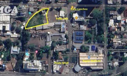 Terreno para alugar, 2070 m² - Centro - Foz do Iguaçu/PR