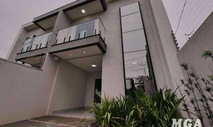 Sobrado com 3 dormitórios à venda, 113 m² por R$ 690.000,00 - Jardim Copacabana - Foz do Iguaçu/PR
