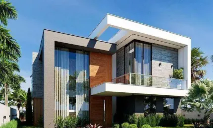 Sobrado com 5 dormitórios à venda, 541 m² por R$ 4.500.000,00 - Condomínio Residencial Porto Madero - Foz do Iguaçu/PR