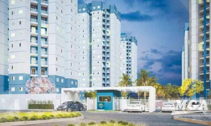Apartamento com 2 dormitórios à venda, 46 m² por R$ 308.000,00 - Waterfalls Club Residence - Foz do Iguaçu/PR