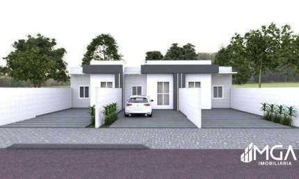 Casa com 2 dormitórios sem 1 suíte à venda, 69 m² por R$ 350.000 - Jardim Nacional - Foz do Iguaçu/PR