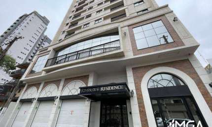 Apartamento com 1 dormitório para alugar, 52 m² por R$ 4.150,00/mês - RiverSide Residence - Foz do Iguaçu/PR