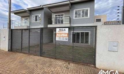 Sobrado com 3 dormitórios para alugar, 105 m² por R$ 2.946,00/mês - Jardim Vitória - Foz do Iguaçu/PR