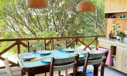 Apartamento 2 suites no 1º andar em IMBASSAÍ, Praia do Forte-BA