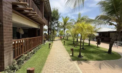 Apartamento garden 3 suites na praia de  ITACIMIRIM, em Camaçari-BA