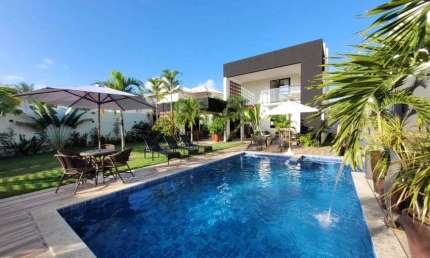 Casa 5/4 para Locação Temporada em Barra do Jacuípe - Camaçari - BA