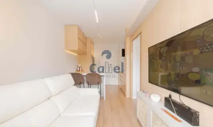 Apartamento de 1 quarto maravilhosamente mobiliado pronto para morar ou rentabilizar