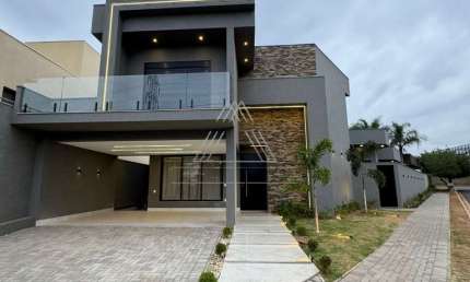 Imperdível: Casa de luxo no Golden Park Residence, Mirassol-SP, 4 quartos, 3 suítes, 2 salas, 6 banheiros, 4 vagas, 273,28 m².