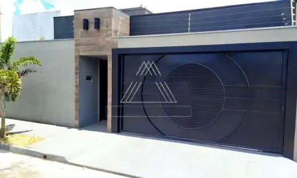 Imperdível! Casa à venda em São José do Rio Preto-SP, Residencial das Américas: 2 quartos, 1 suíte, 1 sala, 2 banheiros, 2 vagas, 93m².