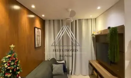 Apartamento à venda em São José do Rio Preto - Residencial Pleno Vila Flora: 2 quartos, 1 sala, 1 banheiro, 1 vaga, 49m².